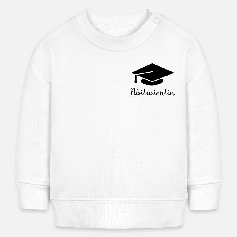 Diplômé du secondaire - Sweat bébé bio Stanley/Stella - blanc