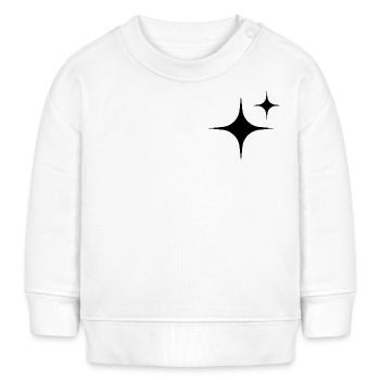 Stars - Baby Sweatshirt by Stanley/Stella - white - Front