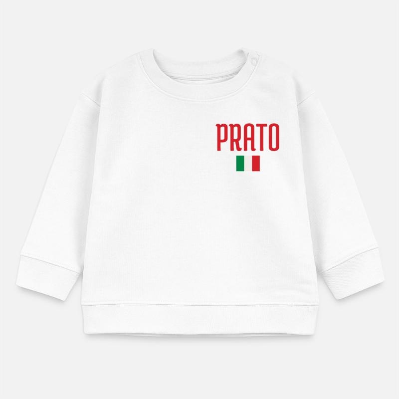 Prato Italy Bold Script Baby Sweatshirt by Stanley/Stella