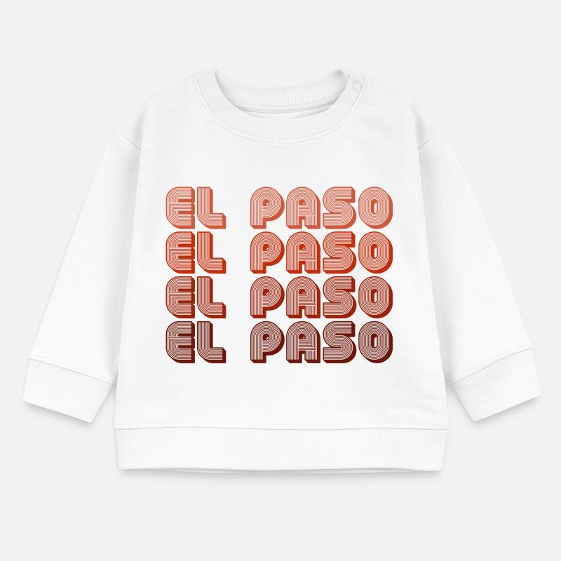 Motif rétro El Paso Gradient Sweat bébé bio Stanley/Stella