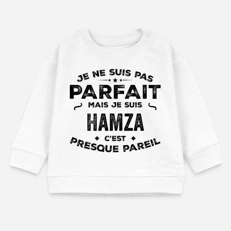 Hamza – ein lustiger und stolzer Vorname, Legende Baby Organic Sweatshirt Baby Changer von Stanley/Stella