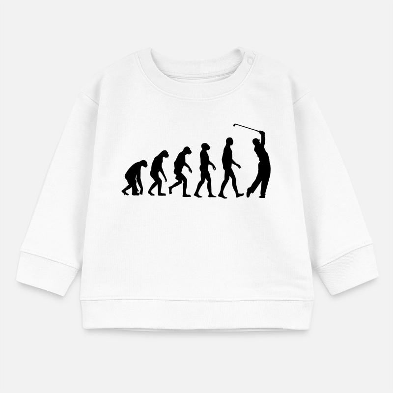 Golf Golf Evolution Sweat bébé bio Stanley/Stella