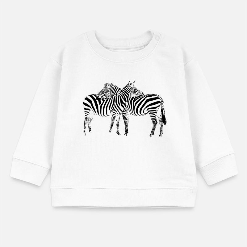Zebra Baby Sweatshirt by Stanley/Stella