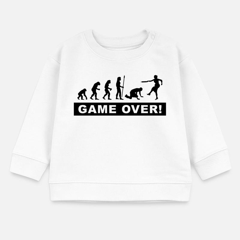 evolution_stag & Henne Nächte Baby Organic Sweatshirt Baby Changer von Stanley/Stella