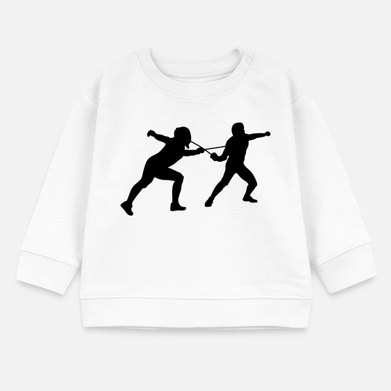 Fechten Baby Organic Sweatshirt Baby Changer von Stanley/Stella