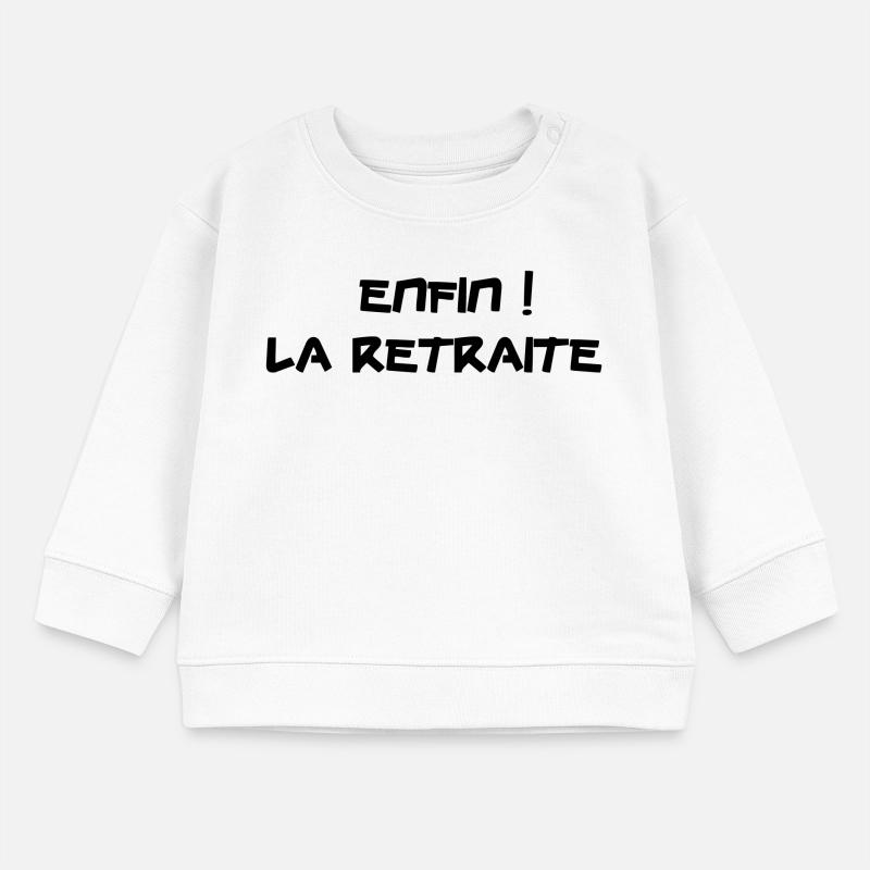 Finally! Retirement Baby Sweatshirt by Stanley/Stella