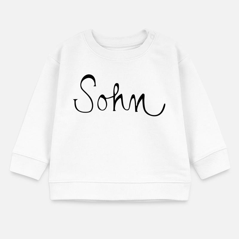 Sohn Baby Organic Sweatshirt Baby Changer von Stanley/Stella