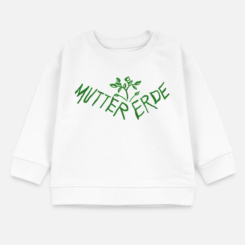 Mutter Erde - Schuetze Mutter Erde Baby Organic Sweatshirt Baby Changer von Stanley/Stella