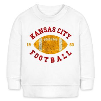 Kansas City Football Vintage - Sweat bébé bio Stanley/Stella - blanc - Devant