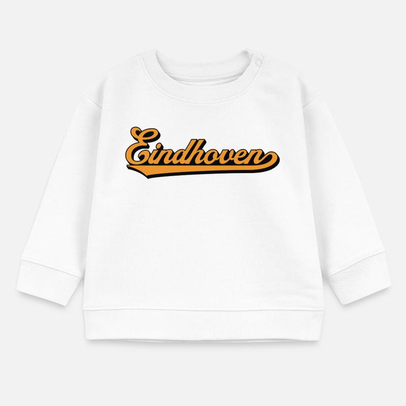 Eindhoven Retro Script Baby Organic Sweatshirt Baby Changer von Stanley/Stella