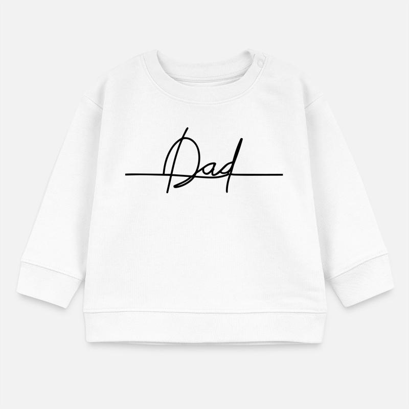 Dad Online Continuous Baby Sweatshirt by Stanley/Stella