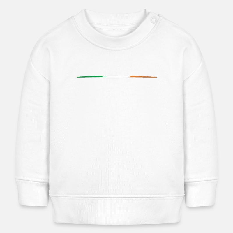 tricolore IRL - Sweat bébé bio Stanley/Stella - blanc