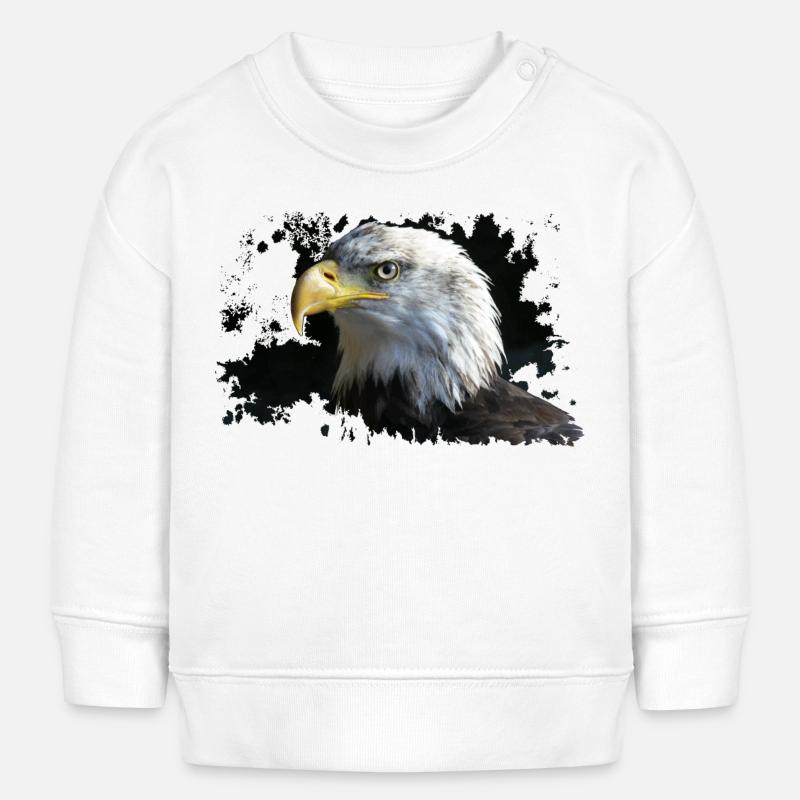 Aigle - Sweat bébé bio Stanley/Stella - blanc