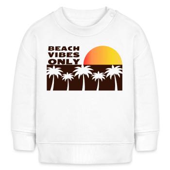 Nur Strandstimmung - Baby Organic Sweatshirt Baby Changer von Stanley/Stella - Weiß - Vorne