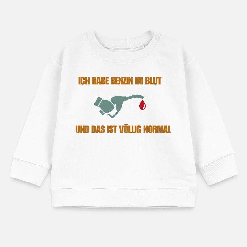 De l’essence dans le sang Sweat bébé bio Stanley/Stella