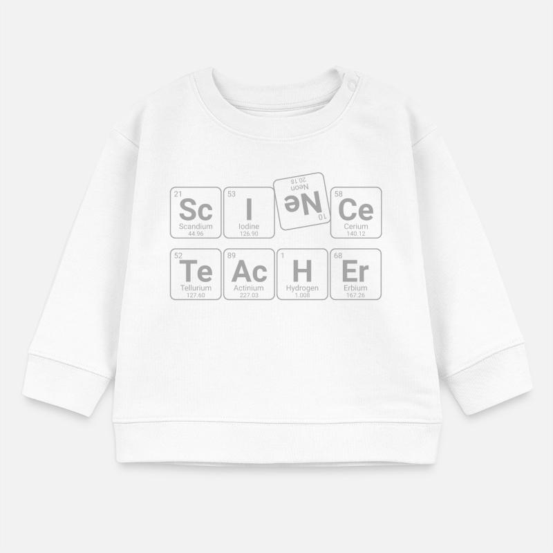 Professeur de sciences Sweat bébé bio Stanley/Stella