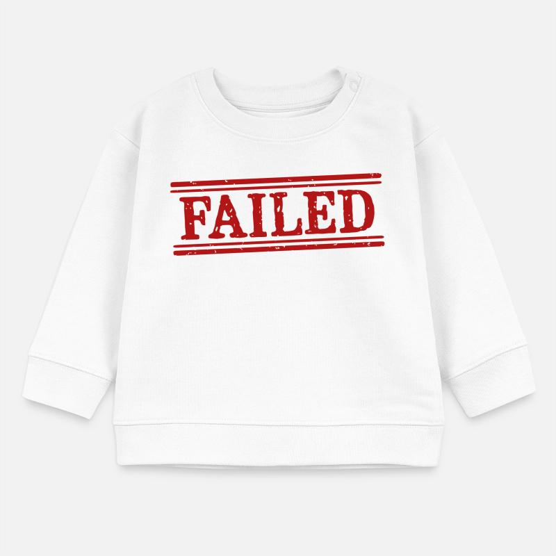 Échec de la conception du timbre grunge Sweat bébé bio Stanley/Stella