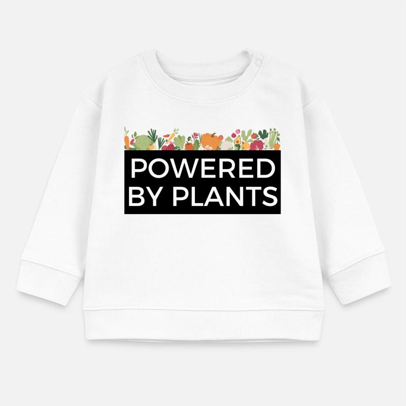 Propulsé par Plants Tee Design Veggie Sweat bébé bio Stanley/Stella
