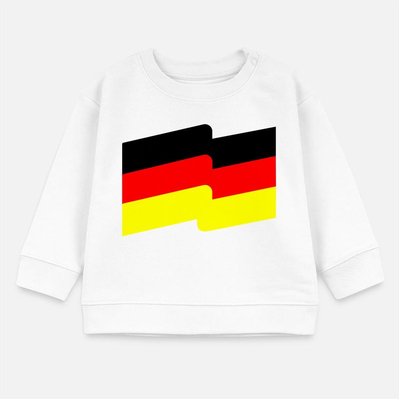 Drapeau Sweat bébé bio Stanley/Stella