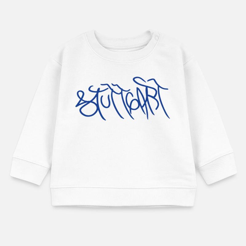 Stuttgart dans le style graffiti Sweat bébé bio Stanley/Stella