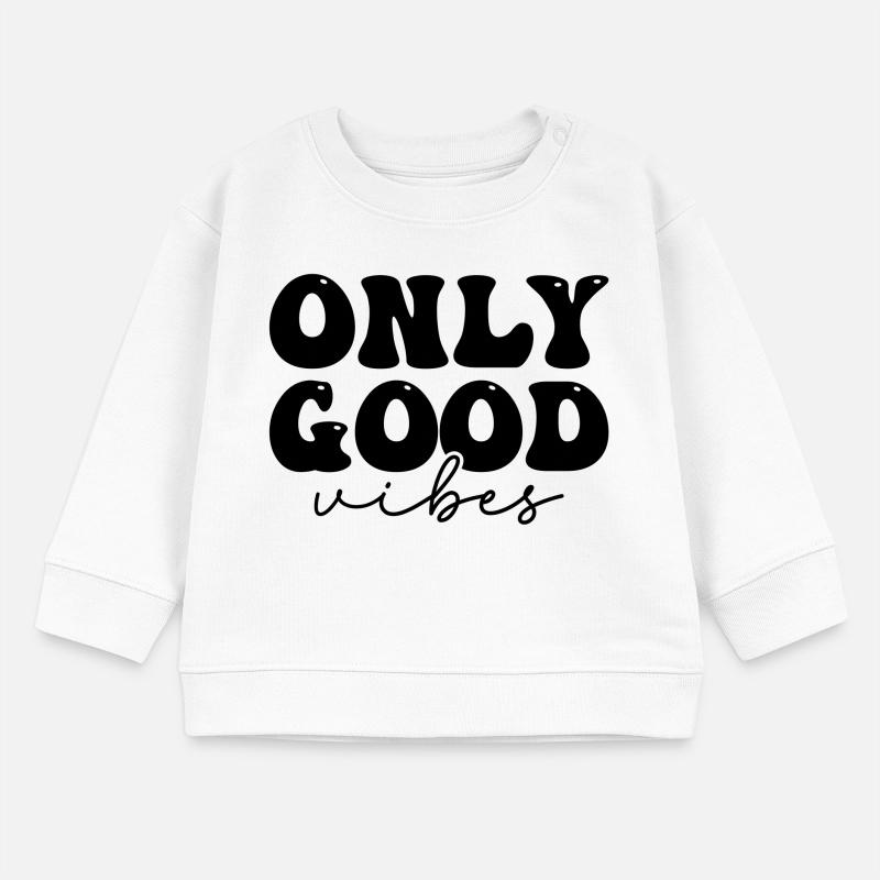 Positives Statement Design  Baby Organic Sweatshirt Baby Changer von Stanley/Stella