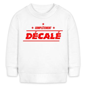 VÖLLIG UNKONVENTIONELL! - Baby Organic Sweatshirt Baby Changer von Stanley/Stella - Weiß - Vorne