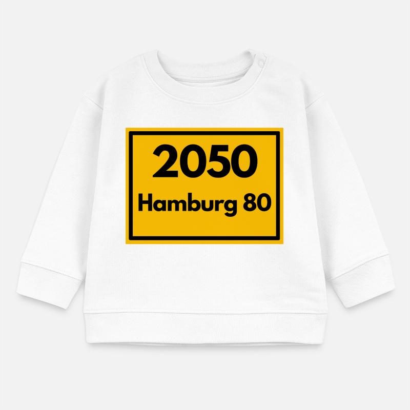 ANCIEN CODE POSTAL RETRO 2050 HAMBOURG 80 - ELBE Sweat bébé bio Stanley/Stella