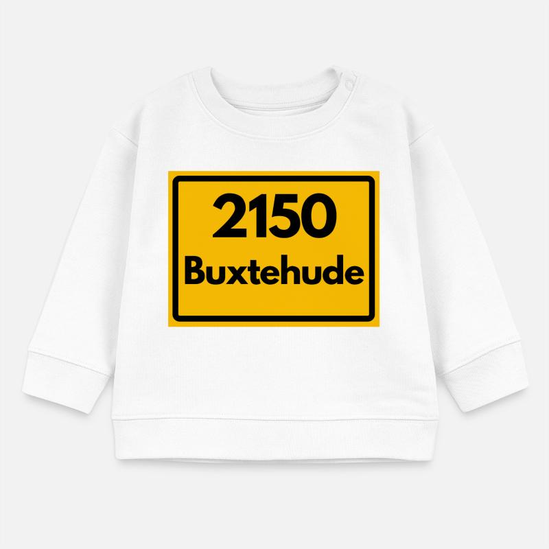 OLD POSTCODE POSTCODE RETRO 2150 BUXTEHUDE HANSE Baby Sweatshirt by Stanley/Stella