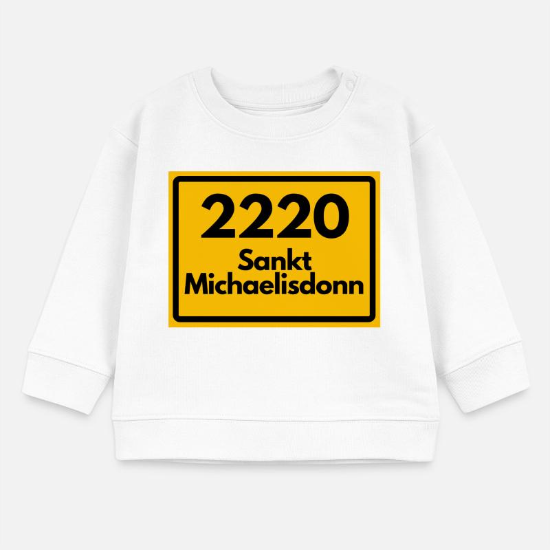 ANCIEN CODE POSTAL 2220 SANKT MICHAELISDONN Sweat bébé bio Stanley/Stella