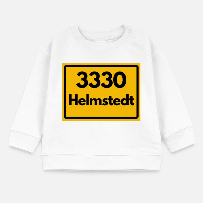 OLD POSTCODE ZIP CODE RETRO 3330 HELMSTEDT JULEUM! Baby Sweatshirt by Stanley/Stella