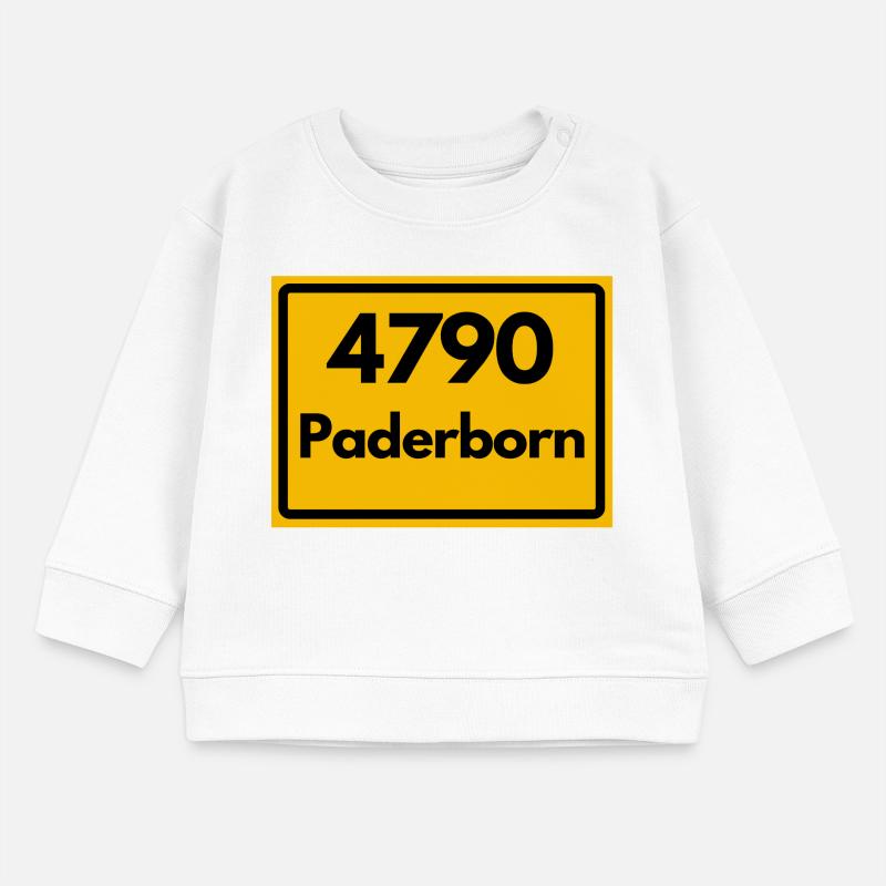 ANCIEN CODE POSTAL RETRO 4790 PADERBORN Sweat bébé bio Stanley/Stella