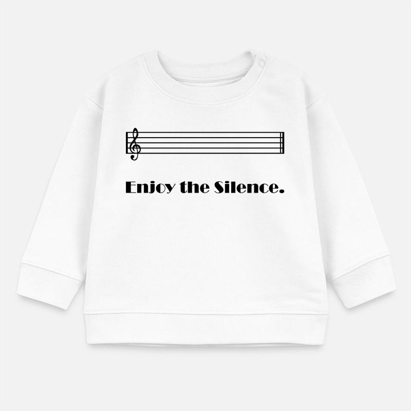 Profitez du silence Sweat bébé bio Stanley/Stella