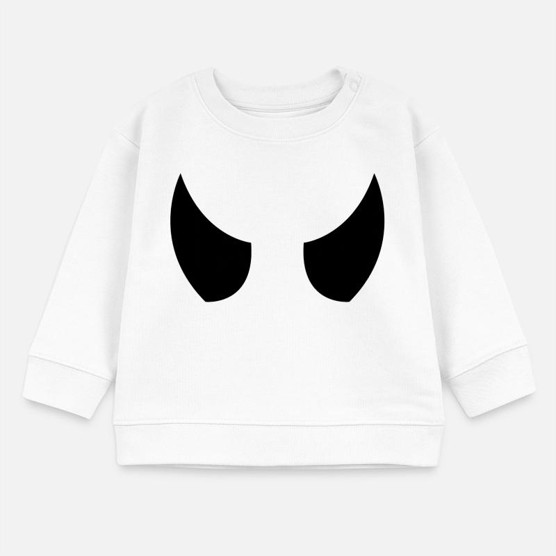 Devil Horns Baby Sweatshirt by Stanley/Stella