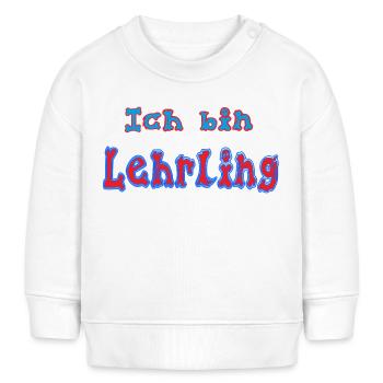 Ich_bin_Lehrling - Baby Organic Sweatshirt Baby Changer von Stanley/Stella - Weiß - Vorne