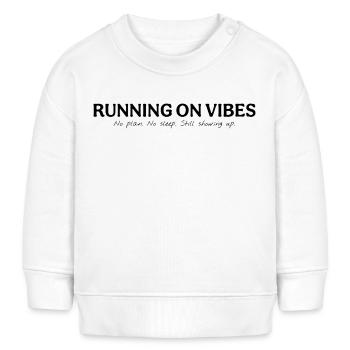 Fonctionner sur Vibes - Sweat bébé bio Stanley/Stella - blanc - Devant