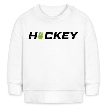 Hockey - Baby Organic Sweatshirt Baby Changer von Stanley/Stella - Weiß - Vorne