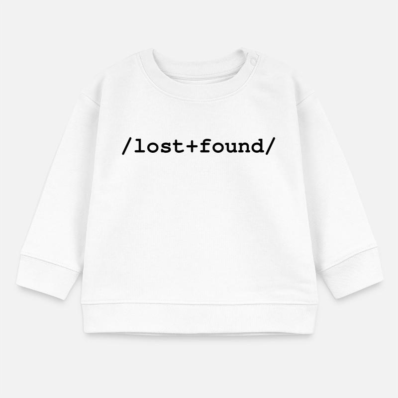 Lost+Found - /lost+found/ folder Baby Sweatshirt by Stanley/Stella