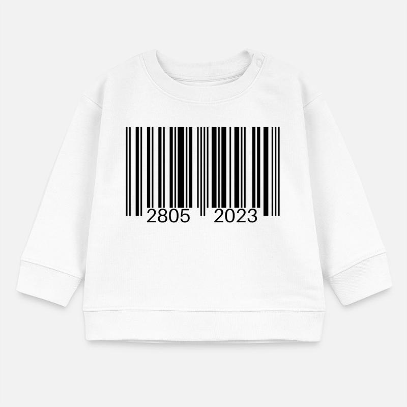 Code-barres Sweat bébé bio Stanley/Stella