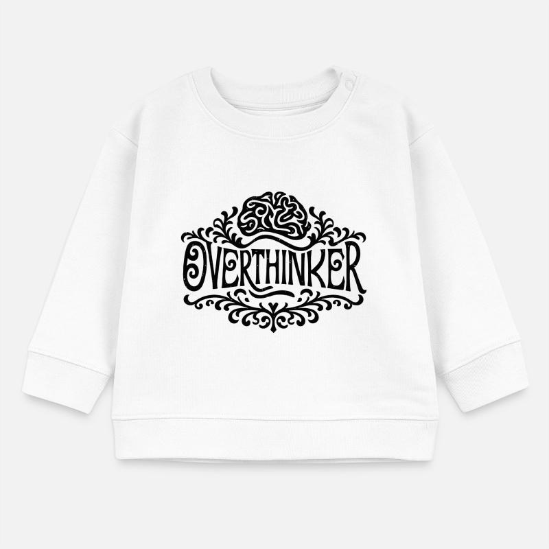 Overthinker overthinking Sweat bébé bio Stanley/Stella