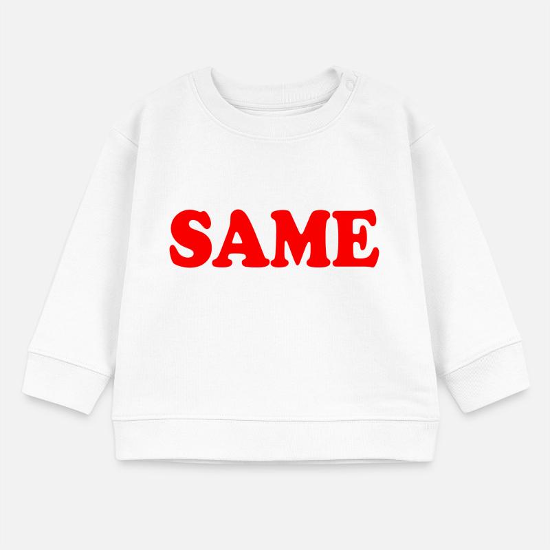 Same Baby Organic Sweatshirt Baby Changer von Stanley/Stella