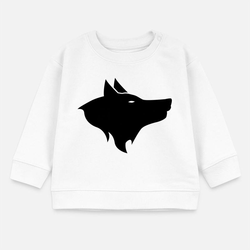 wolf Baby Organic Sweatshirt Baby Changer von Stanley/Stella