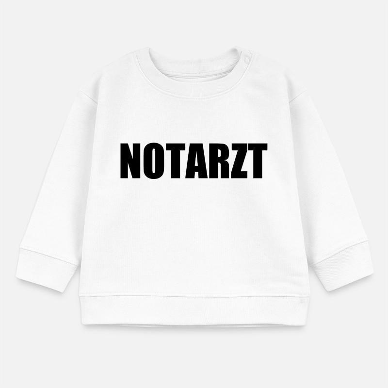 Notarzt Baby Organic Sweatshirt Baby Changer von Stanley/Stella