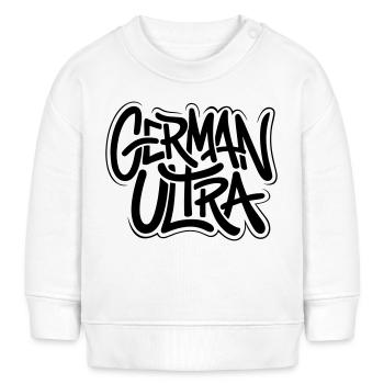 Ultra allemand - Sweat bébé bio Stanley/Stella - blanc - Devant