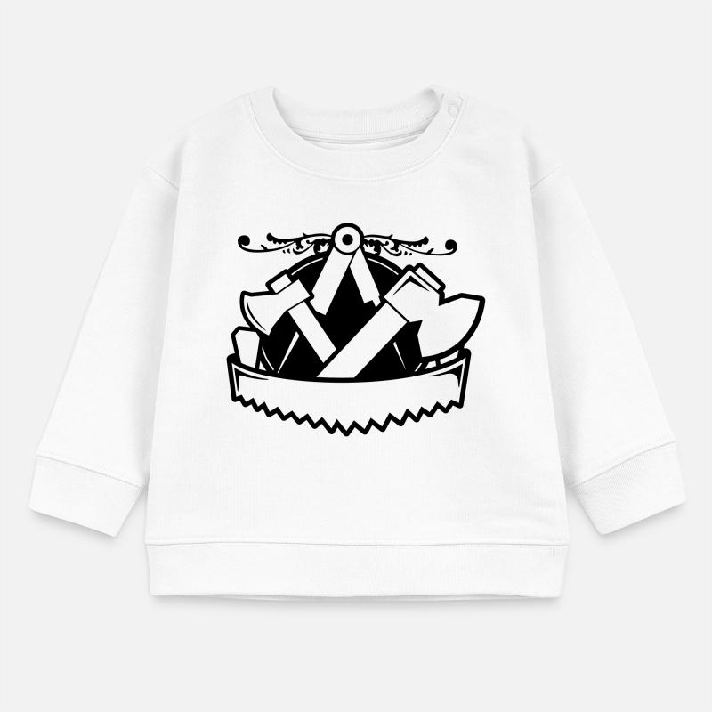 Zimmerer-Emblem - Style, Zimmermann Baby Organic Sweatshirt Baby Changer von Stanley/Stella