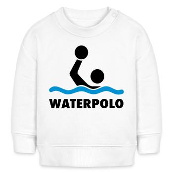 Wasserball - Baby Organic Sweatshirt Baby Changer von Stanley/Stella - Weiß - Vorne