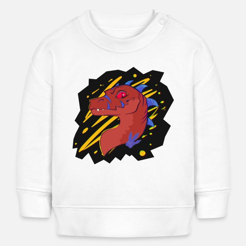 Firia, the Chimera (by Derpy Fox) - Baby Sweatshirt by Stanley/Stella - white