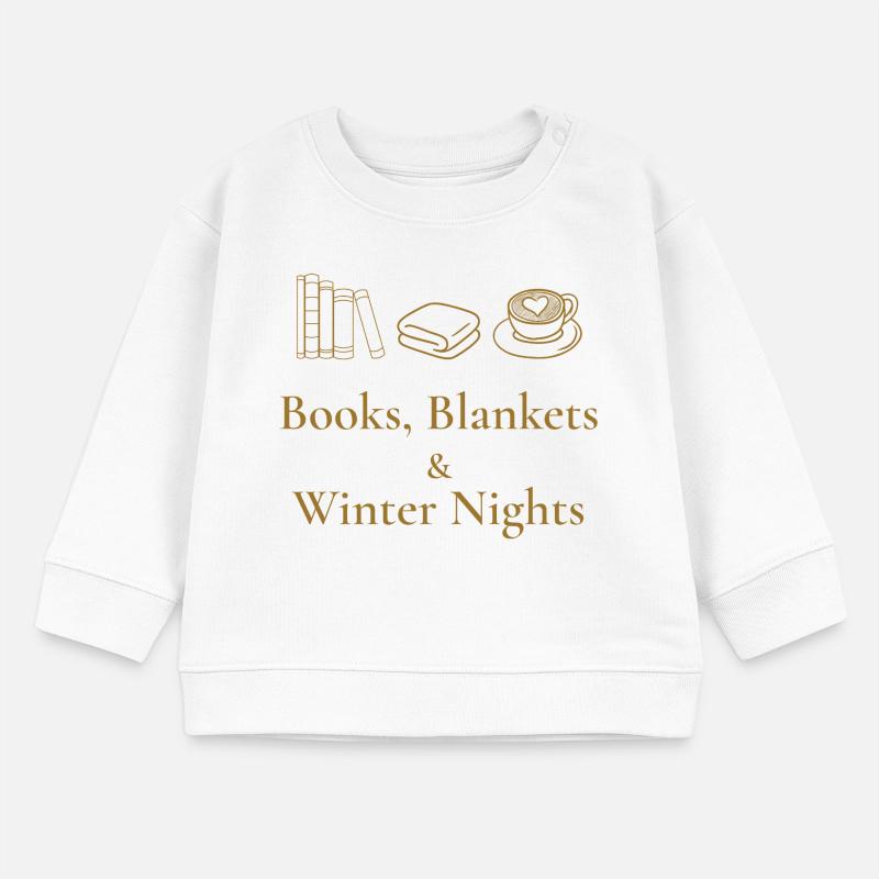 Bücher, Decken & Winternächte – Gemütliche Atmosphäre Baby Organic Sweatshirt Baby Changer von Stanley/Stella