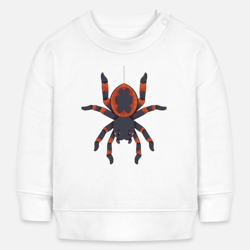 Araignée - Sweat bébé bio Stanley/Stella - blanc