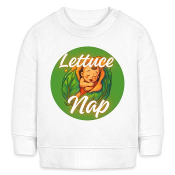 Colorful Spring Lettuce Dream Design - Baby Sweatshirt by Stanley/Stella - white - Front