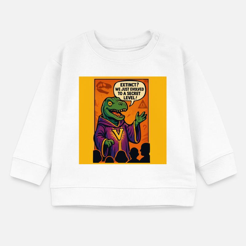 V-Raptor: Evolution on a secret level Baby Sweatshirt by Stanley/Stella